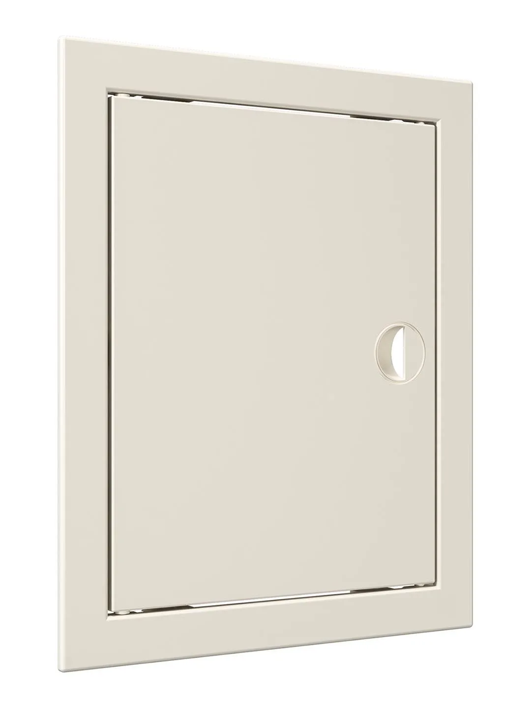 Люк ревизионный ЛР фланец 196х246 ручка 218х268 пластик Ivory EVECS