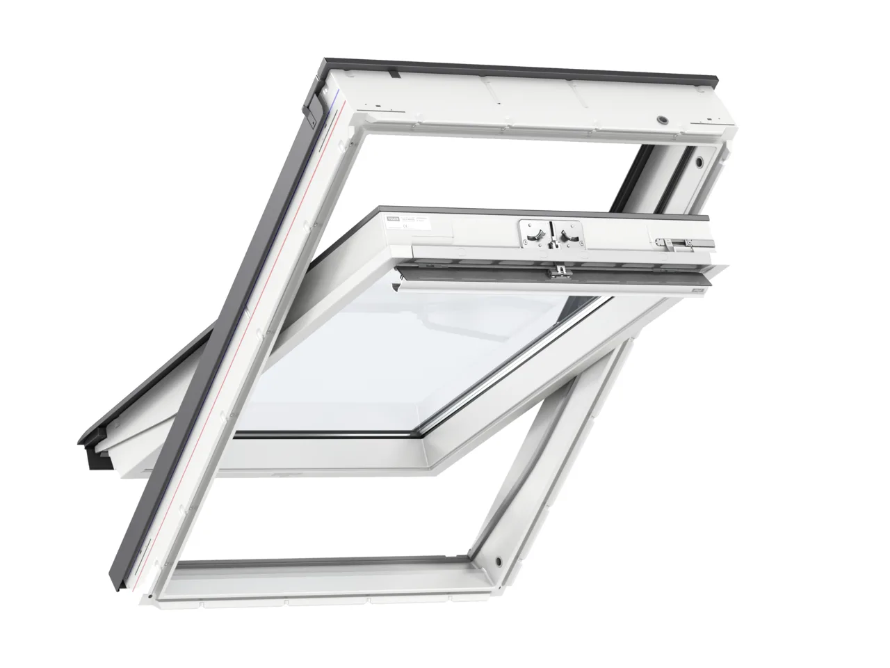 Мансардное окно VELUX GLU 0051 КОМФОРТ ручка сверху