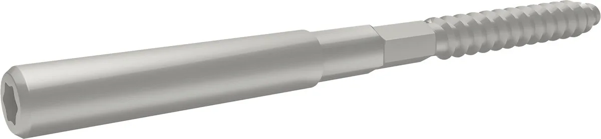 Шуруп-шпилька 8х160 Grand Line RAL 9002 серо-белый