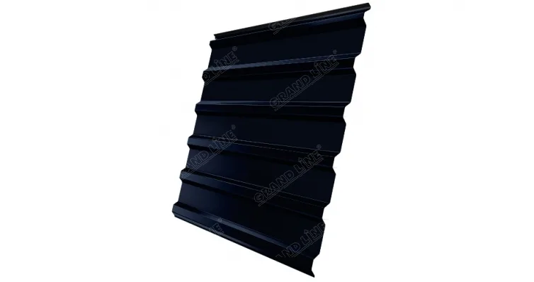 Профнастил С20R Grand Line 0,45 Drap RAL 9005 черный