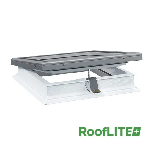 Зенитный фонарь открывающийся на электроуправлении RoofLite FRE 120х120