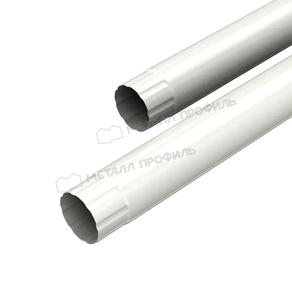 Труба соединительная МЕТАЛЛ ПРОФИЛЬ Foramina PUR D100х1000 Ral 9010