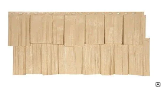 Фасадная панель T-Siding Щепа дуб желтый