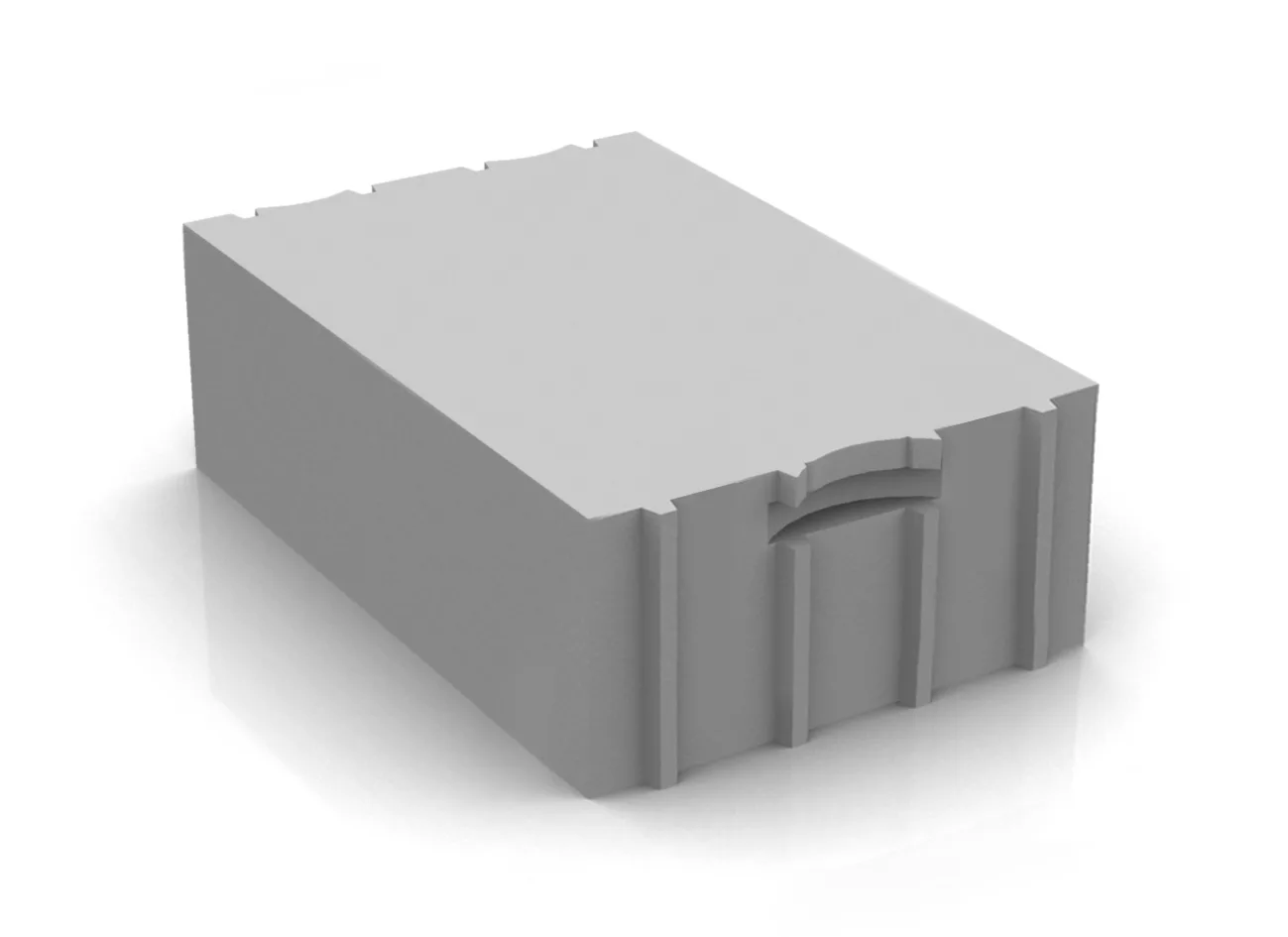 Газоблок Твинблок ТБ100-4 625x100x250 D400 Теплит