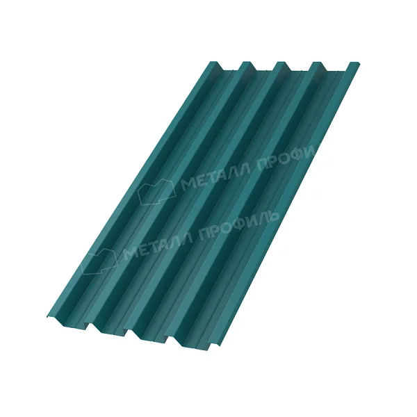 Профлист МЕТАЛЛ ПРОФИЛЬ Н-60x845-A NormanMP Металл Профиль (ПЭ-01-5021-0,5), RAL5021 Синяя вода
