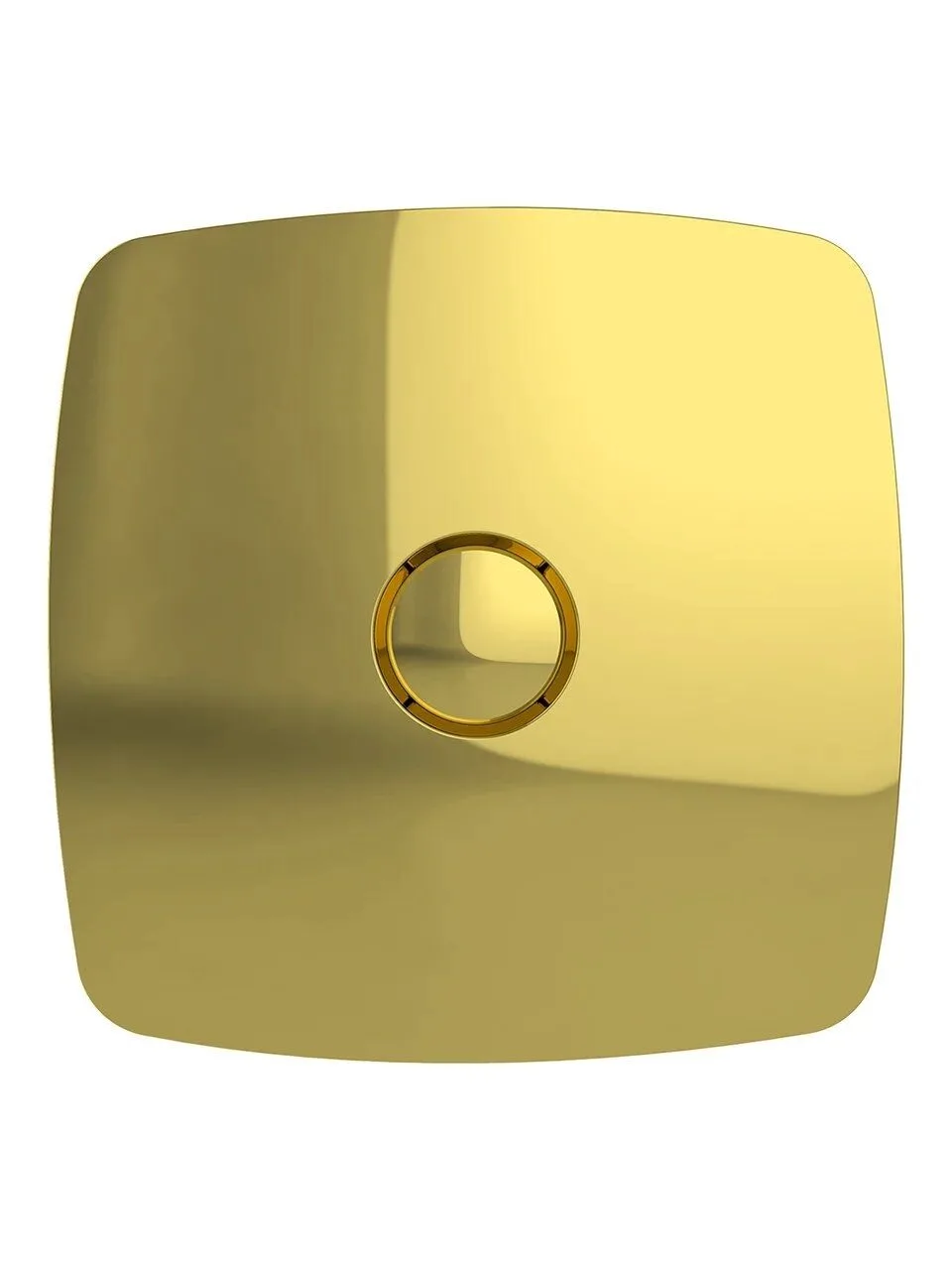 Вентилятор накладной RIO обратный клапан D100 Gold DICITI
