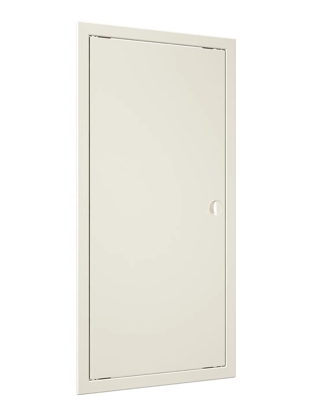 Люк ревизионный ЛР фланец 296х596 ручка 318х618 пластик Ivory EVECS