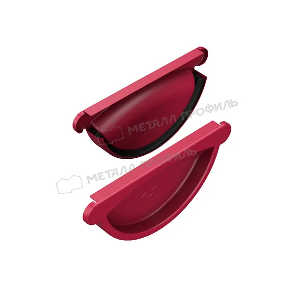 Заглушка желоба МЕТАЛЛ ПРОФИЛЬ Foramina PUR D125 Ral 3005