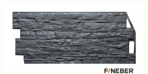 Фасадная панель FineBer Скала, Кварцевый