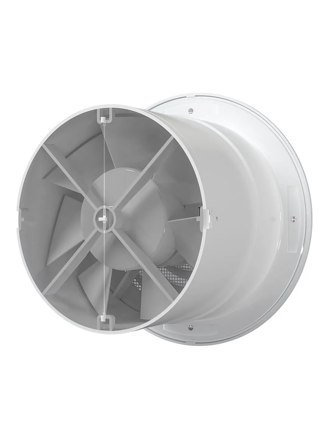 Вентилятор накладной RF D125 обратный клапан AURAMAX