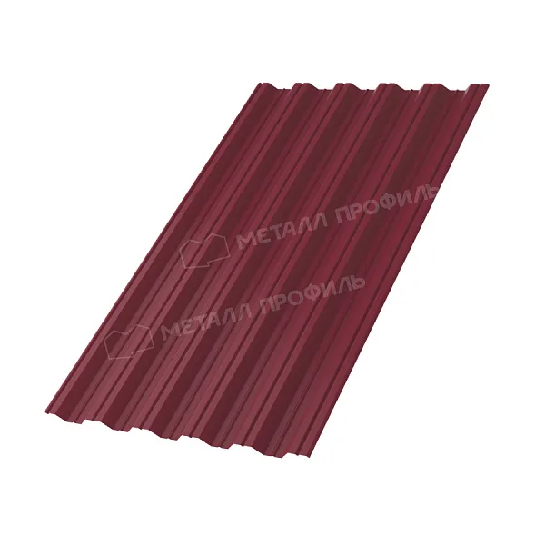 Профлист МЕТАЛЛ ПРОФИЛЬ НС-35x1000-A Металл Профиль (ПЭ-01-3005-0,65), RAL3005 Красное вино