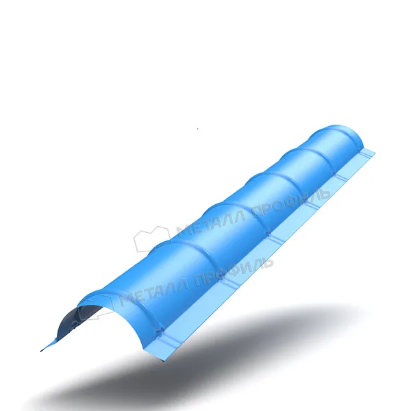 Планка конька круглого R110х2000 NormanMP Металл Профиль (ПЭ-01-5015-0.5)