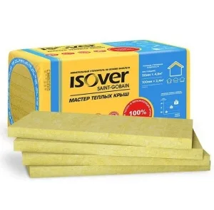 Утеплитель Vetonit (ISOVER) Мастер Тёплых Крыш 100х600х1000 мм