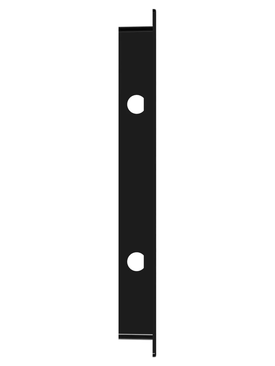 Люк ревизионный LN фланец 150х200 нажимной 172х222 пластик Black EVECS
