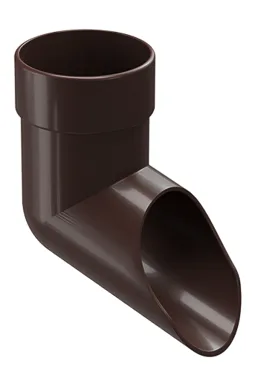 Наконечник водосточной трубы Люкс (Lux) Латте, (RAL 1015) Döcke