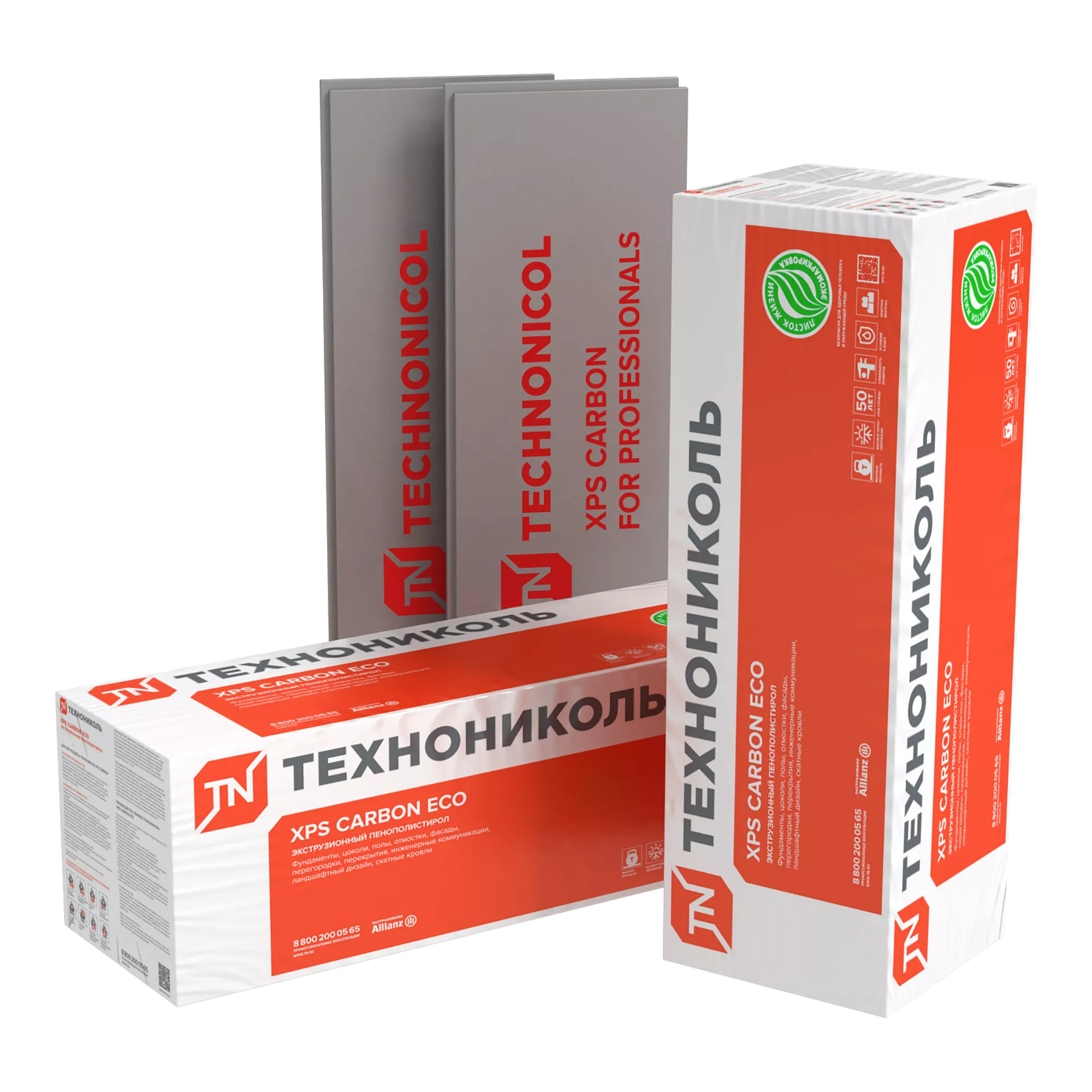 CARBON ECO SP 2360х580х100-L (4 плит, 5,47 кв.м) / КАРБОН ЭКО "Шведская плита"