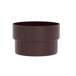 Муфта трубы соединительная ПВХ GL RAL 8017
