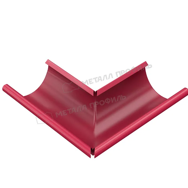 Угол желоба наружный МЕТАЛЛ ПРОФИЛЬ Foramina PUR D150 Ral 3005