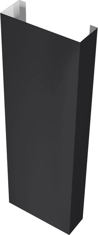 Полустолб для С20 0,5 Drap ТХ RAL 9005 черный (3,0м)