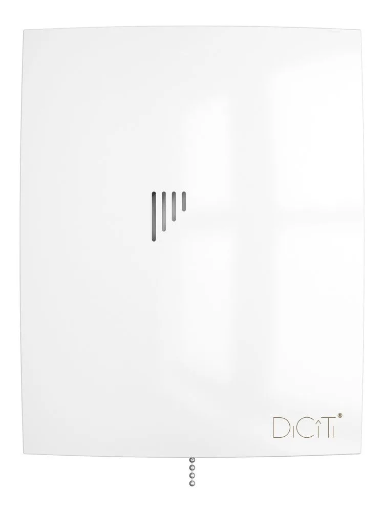 Вентилятор накладной BREEZE D100 обратный клапан тяговый выключатель DICITI