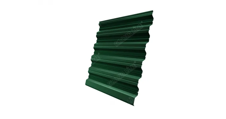 Профнастил НС35R Grand Line 0,45 Drap RAL 6005 зеленый мох