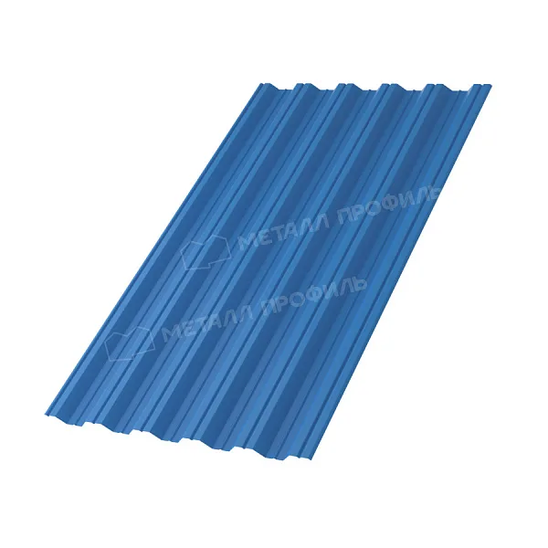 Профлист МЕТАЛЛ ПРОФИЛЬ НС-35x1000-A Металл Профиль (ПЭ-01-5015-0,7), RAL5015 Синее небо