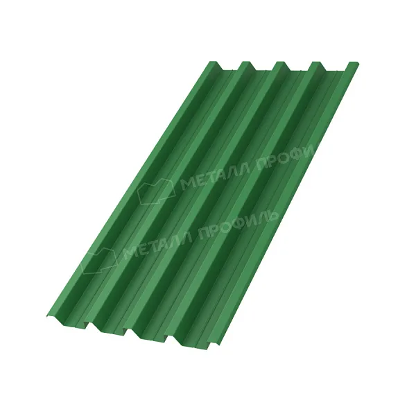 Профлист МЕТАЛЛ ПРОФИЛЬ Н-60x845-A Металл Профиль (ПЭ-01-6002-0,7), RAL6002 Зеленый лист