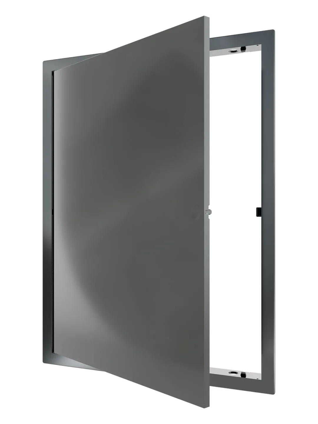 Люк ревизионный LN фланец 300х400 нажимной 327х427 пластик Gray EVECS