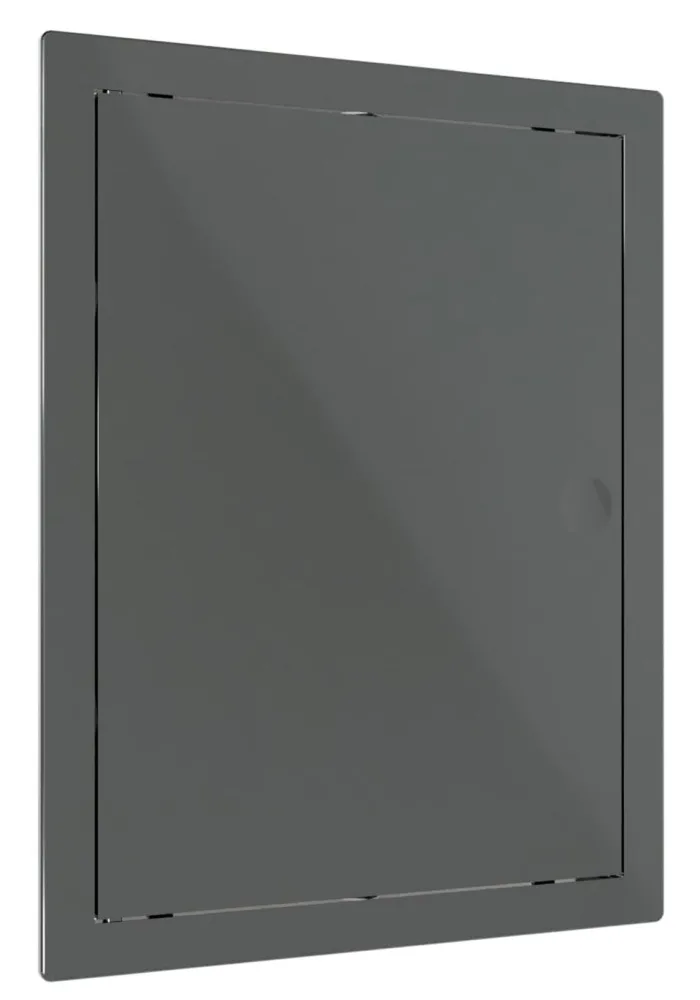 Люк ревизионный LN фланец 150х200 нажимной 172х222 пластик Gray EVECS