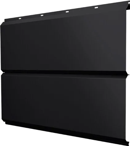 ЭкоБрус новый Grand Line 0,5 Полидэкстер TwinColor с пленкой RAL 9005 черный
