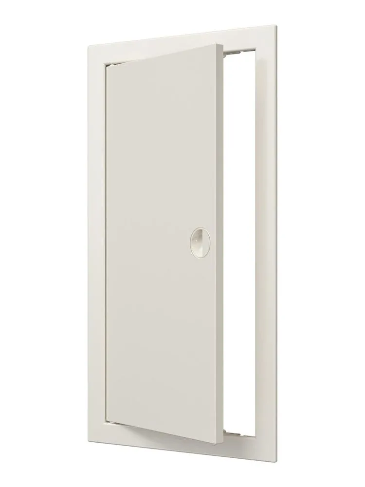 Люк ревизионный ЛР фланец 196х396 ручка 218х418 пластик Ivory EVECS