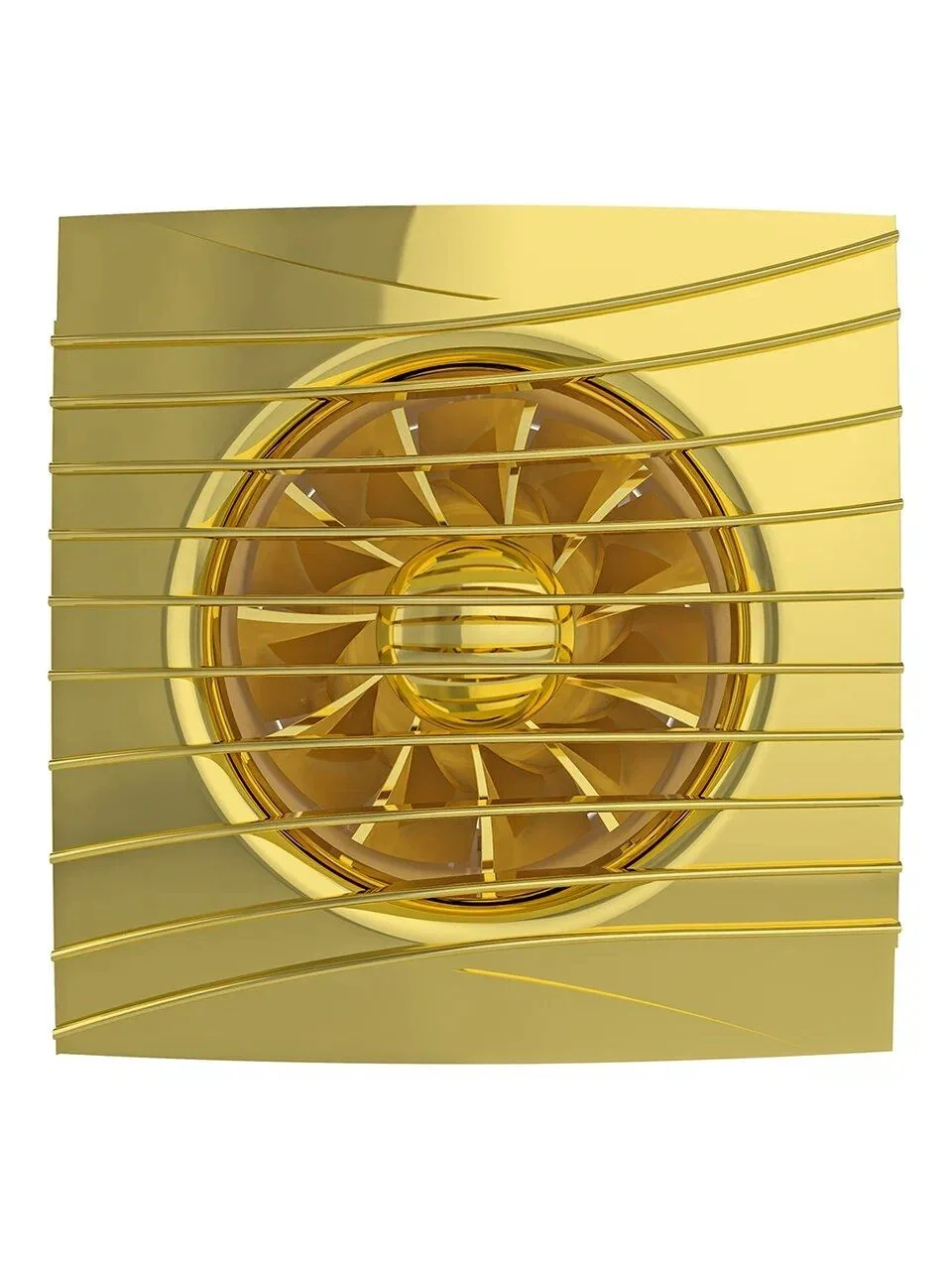 Вентилятор накладной SILENT D100 обратный клапан Gold DICITI