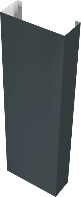 Полустолб для С21 0,5 Drap ТХ RAL 7016 антрацитово-серый (2,0м)