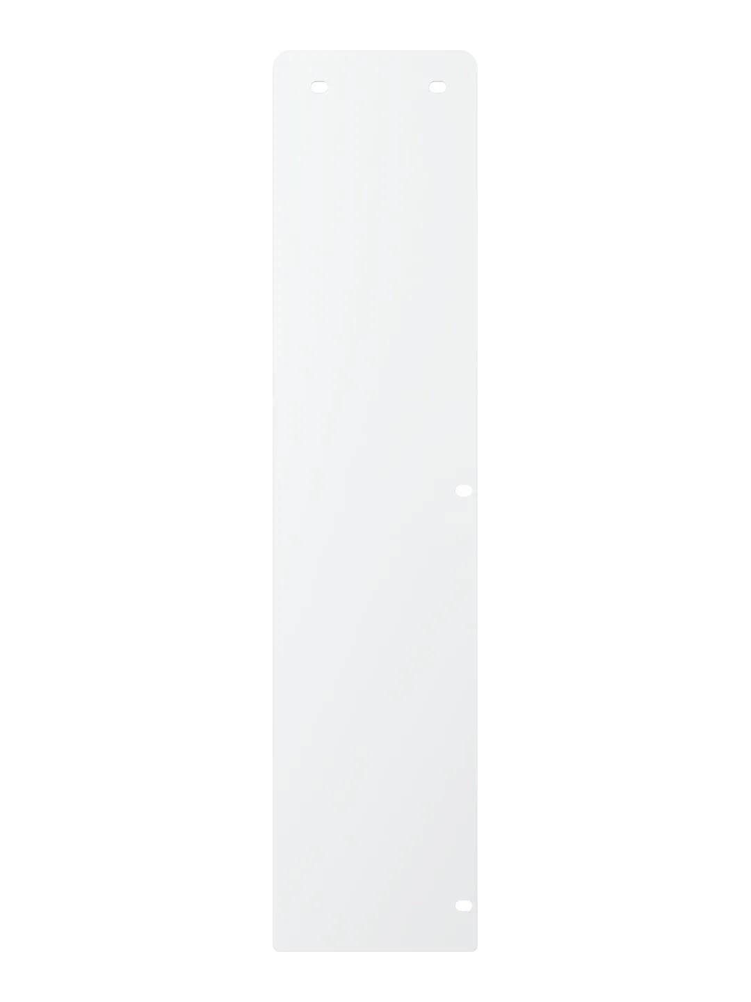 Боковина экрана БГ глухая 610x140 окрашенная сталь EVECS