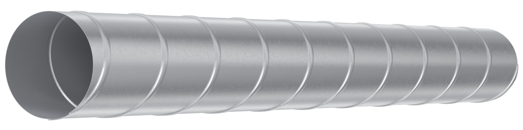 Воздуховод DG D125 L2м оцинкованная сталь ERA PRO