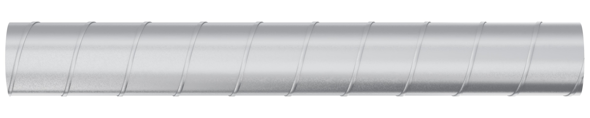 Воздуховод DG D160 L2м оцинкованная сталь ERA PRO